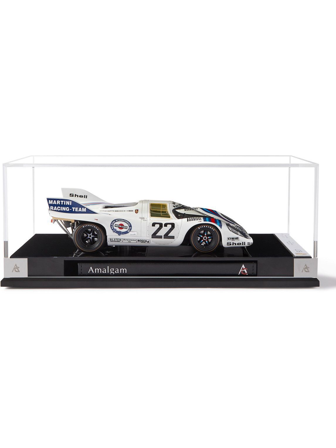 Amalgam Collection - Porsche 917 Martini 1:18 Model Car Amalgam