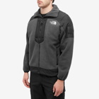 The North Face Men's NSE Fleeski Y2K Jacket in Asphalt Grey/Tnf Black