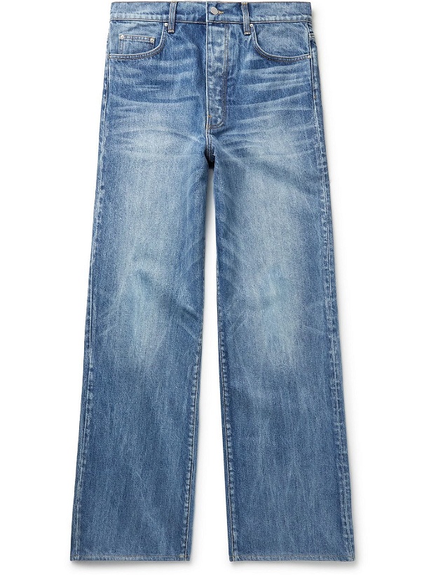 Photo: AMIRI - Wide-Leg Denim Jeans - Blue