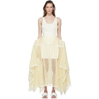 Loewe Yellow Lace Basque Skirt