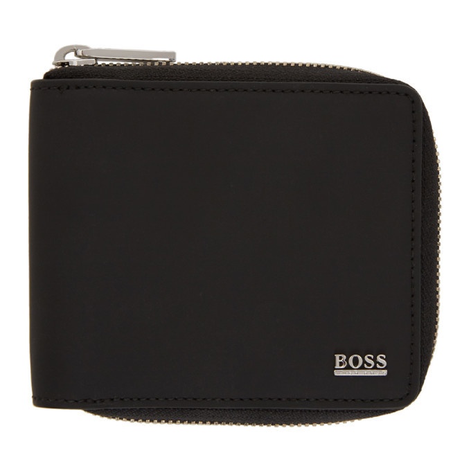 Photo: Boss Black Rubberized Leather Wallet