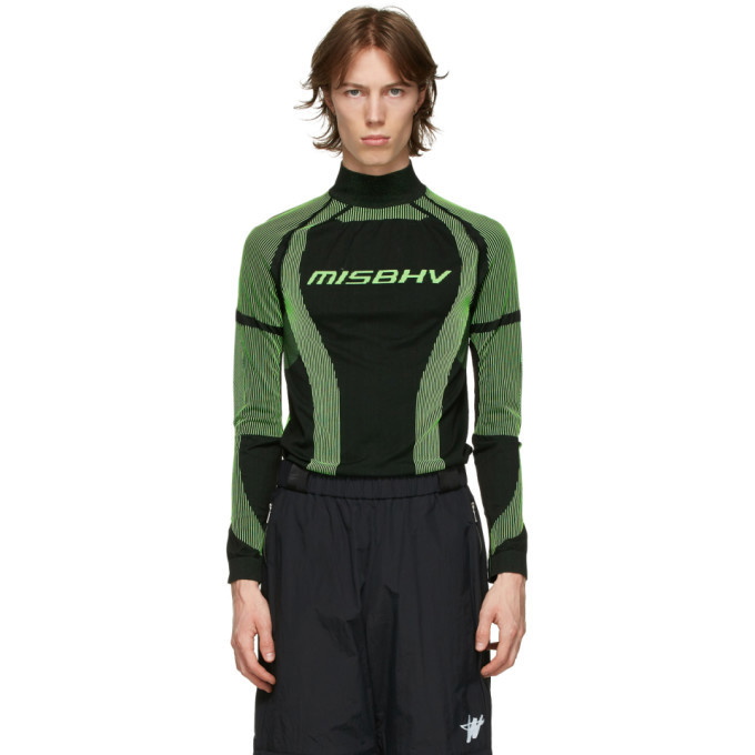 Photo: MISBHV Black and Green Active Turtleneck