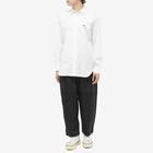 Comme des Garçons SHIRT Men's x Lacoste Classic Shirt in White