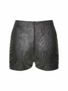 GIUSEPPE DI MORABITO - Crystal Embellished Mini Shorts