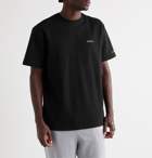 Ader Error - Logo-Print Cotton-Blend Jersey T-Shirt - Black