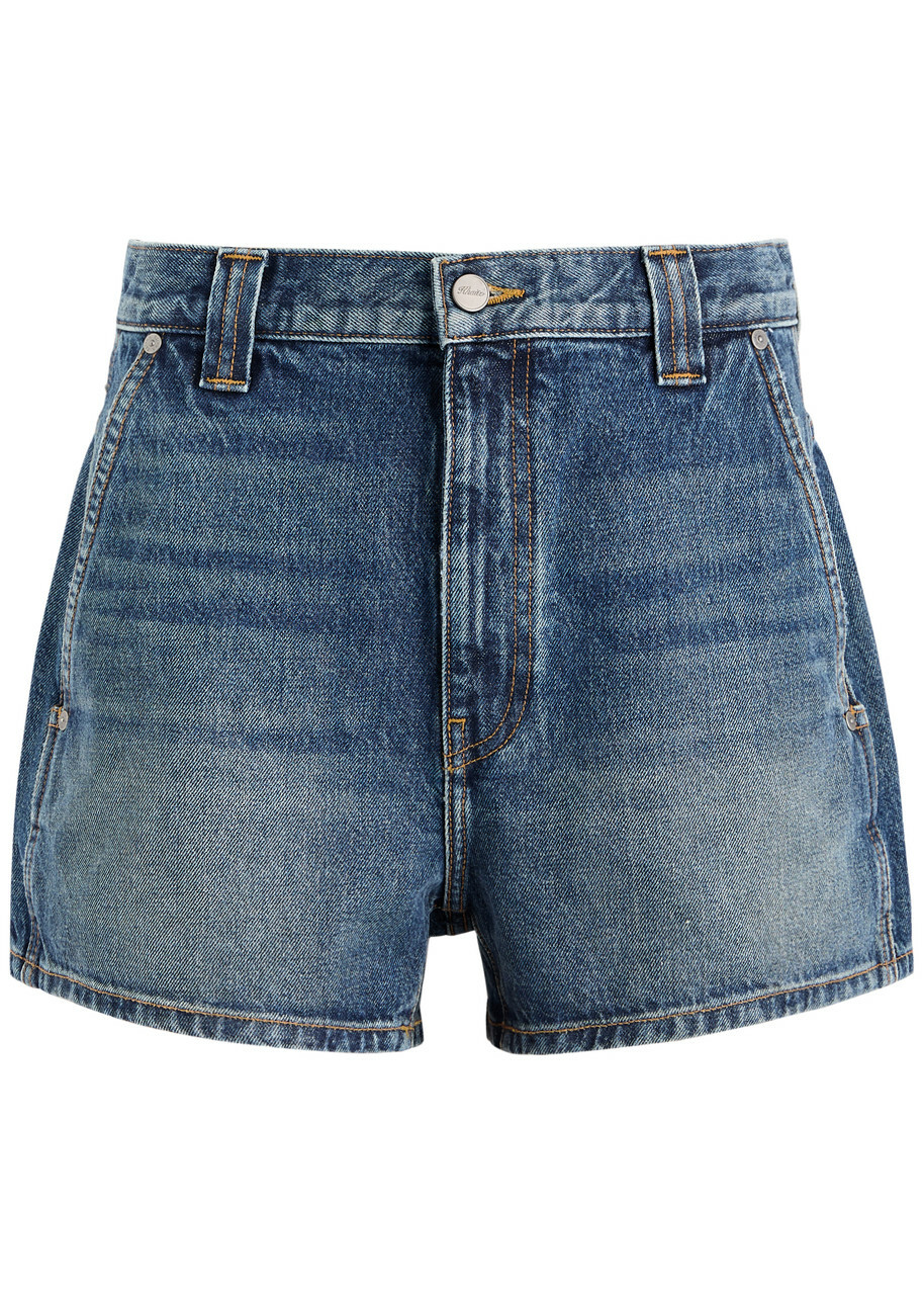 Khaite Bacalo Denim Shorts