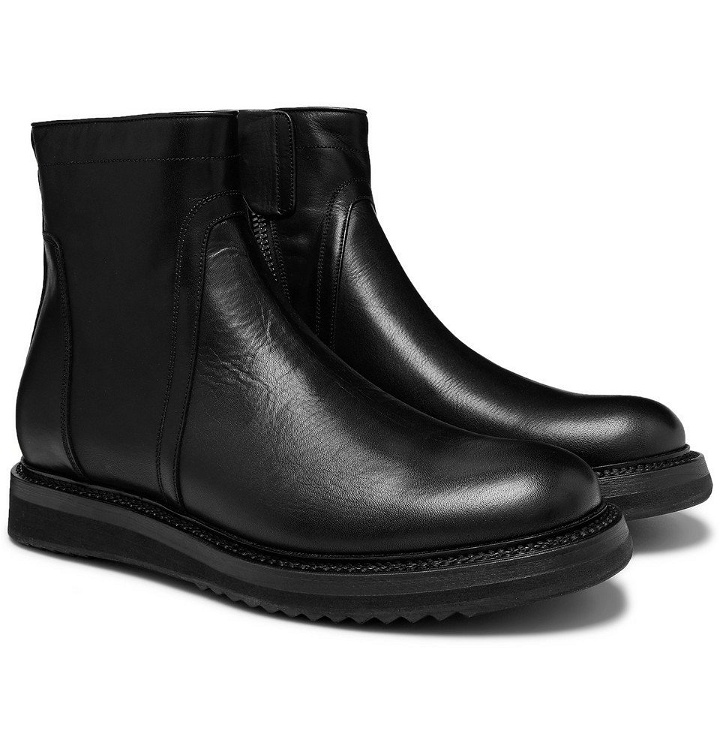 Photo: Rick Owens - Leather Boots - Men - Black
