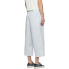 Sies Marjan Blue and White Striped Xavier Trousers