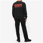 Eden Power Corp Men's Crew Sweat in Black/Red/White