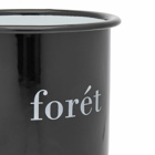 Foret Men's Bean Enamel Mug in Black