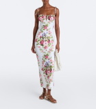 Montce Petal floral maxi dress