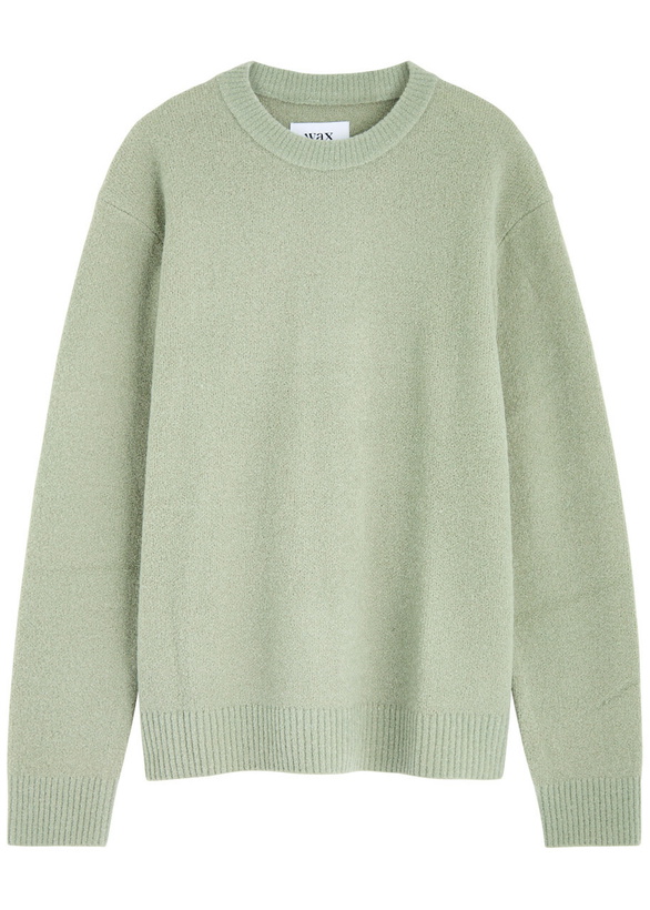 Photo: Wax London Wilde Wool-blend Jumper Green