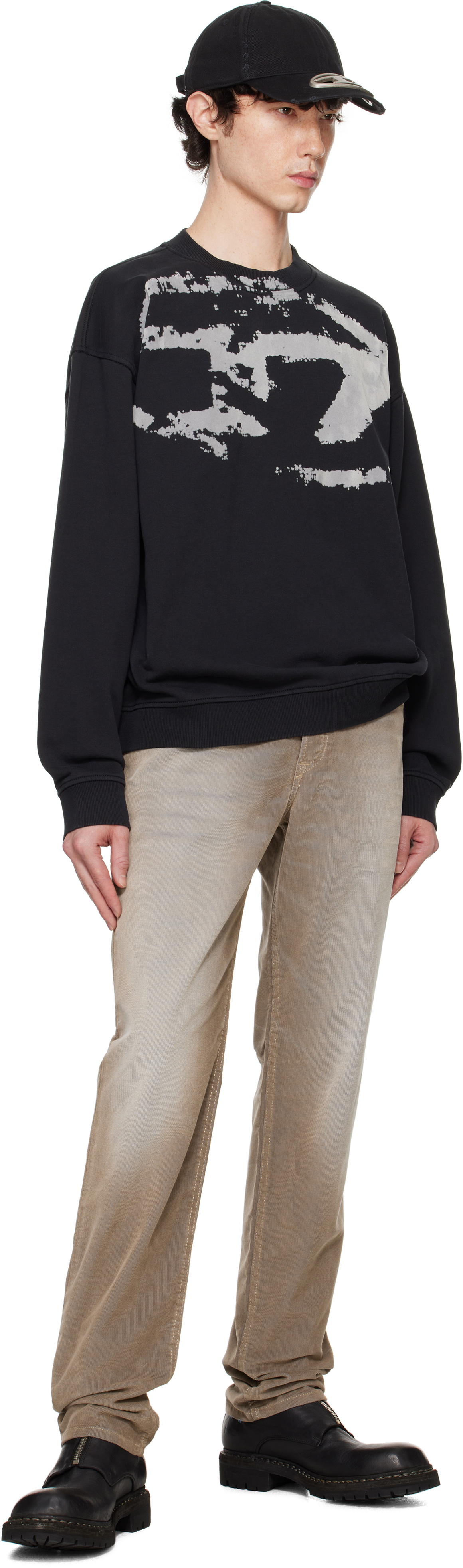 スウェット・トレーナー DIESEL 'S-Boxt-N5' sweatshirt A13051_0DQAK_9XX_E.jpg