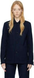ZEGNA Navy Chore Jacket