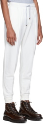 Brunello Cucinelli Off-White Crête Lounge Pants