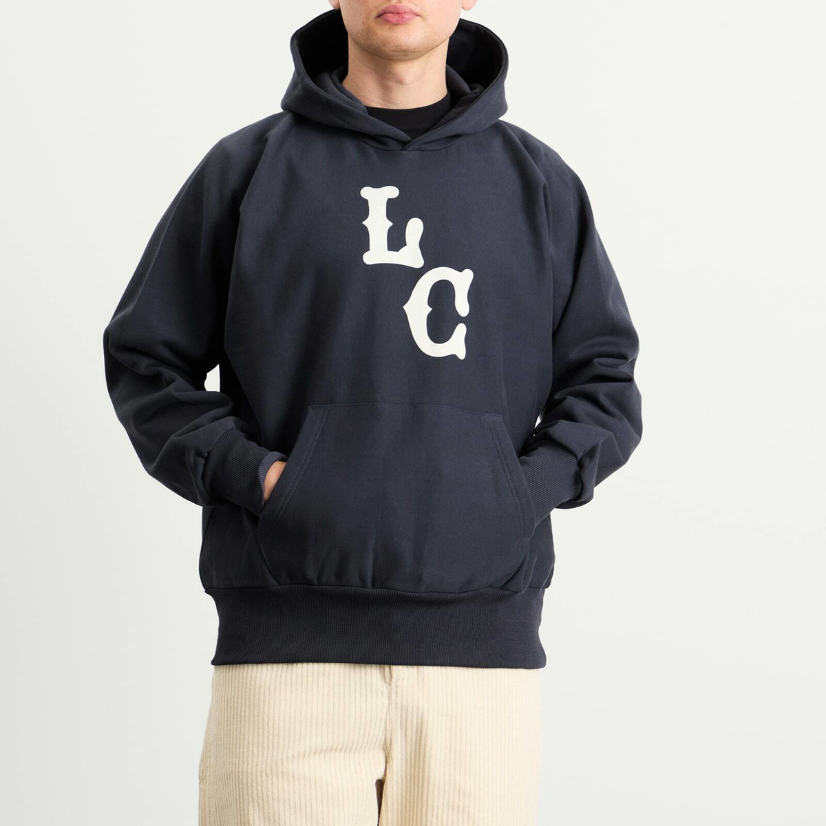 Late Checkout Men's Lc Hoodie in Navy