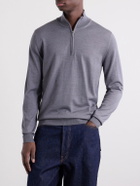 Slowear - Zanone Flexwool Half-Zip Sweater - Gray