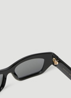 Gucci - Rectangular Sunglasses in Black