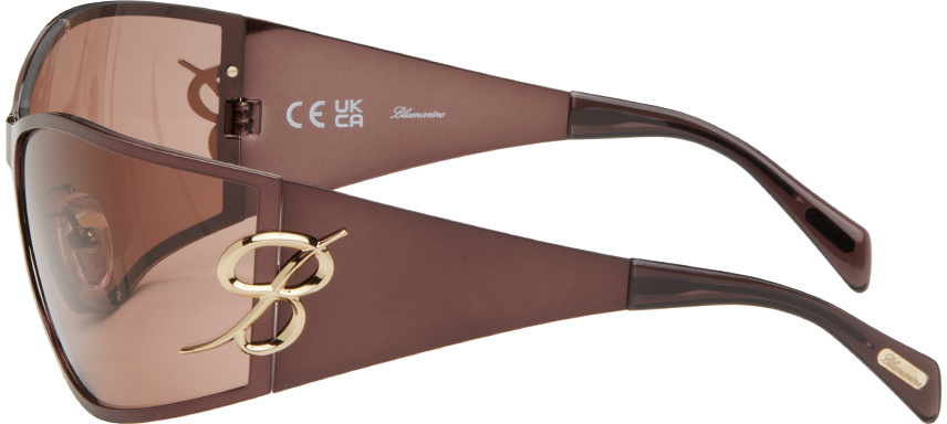 Blumarine Unisex Sonnenbrille VBM171S - Acetat & Metall Design