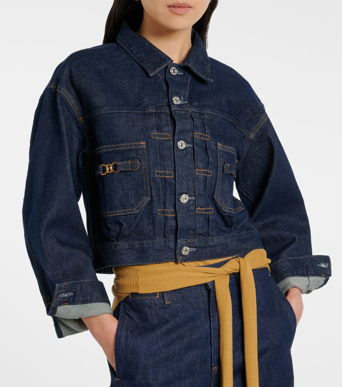 Citizens of Humanity Alma cropped denim jacket