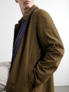 Anderson & Sheppard - Shell Trench Coat - Green