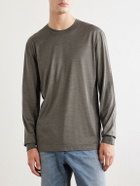 Dolce&Gabbana - Pastello Silk-Jersey T-Shirt - Green