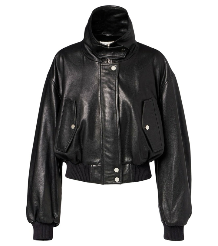 Photo: Nour Hammour Briar leather bomber jacket