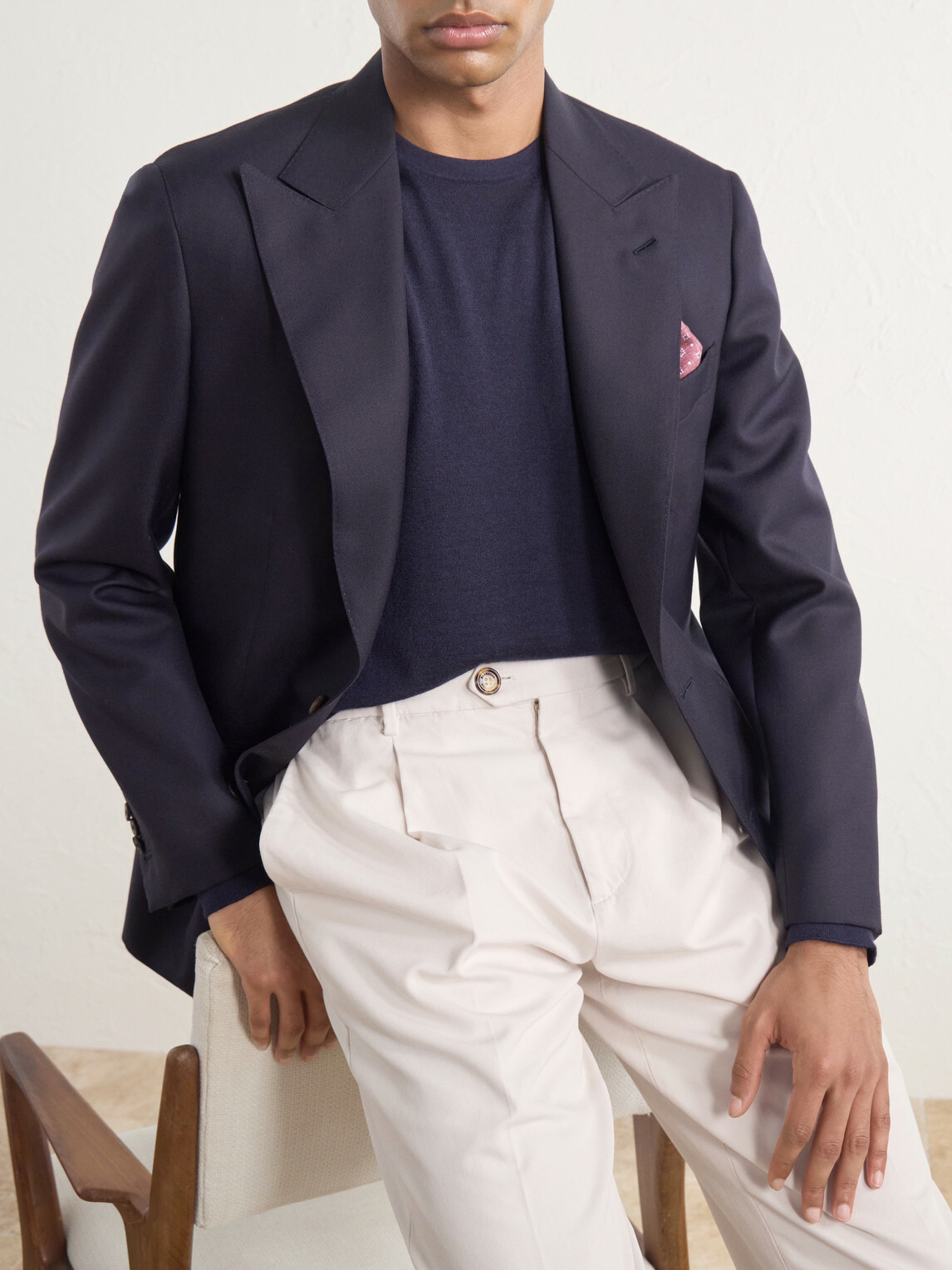 Zegna - Cashmere and Silk-Blend Sweater - Blue