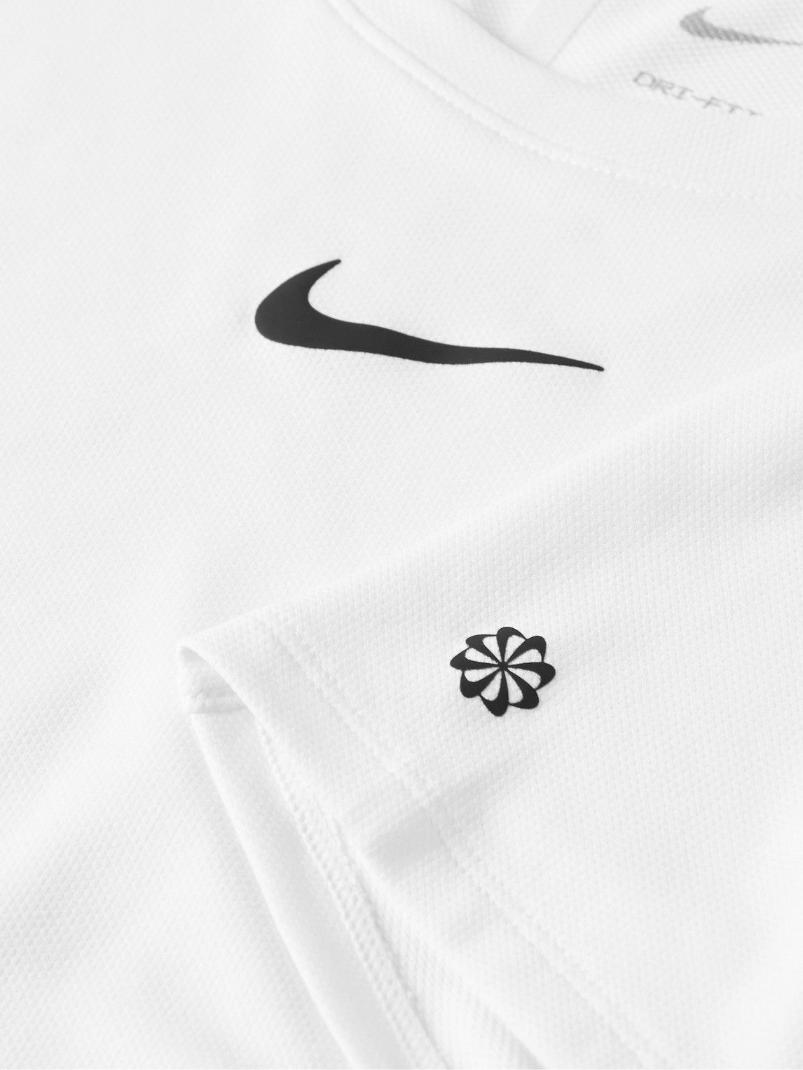 Nike Tennis - NikeCourt Slam Slim-Fit Logo-Print Dri-FIT T-Shirt ...