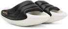 Balmain Black & White B-It Sandals