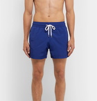 Frescobol Carioca - Slim-Fit Short-Length Swim Shorts - Blue