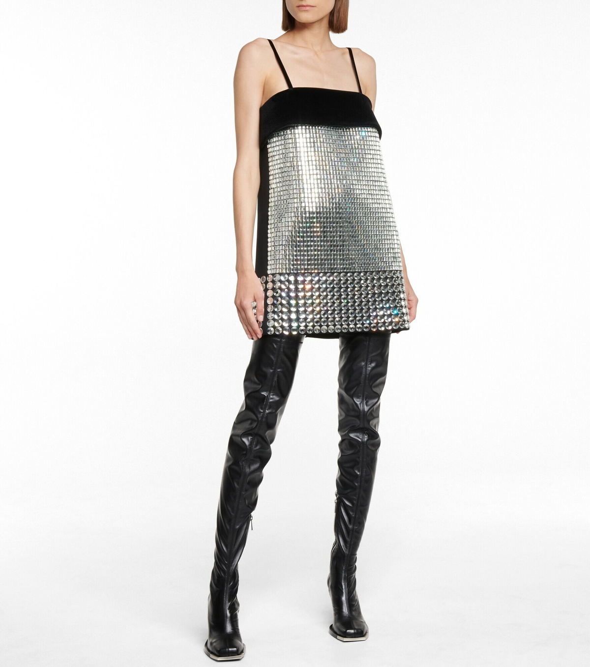 Peter Do - Faux leather over-the-knee boots