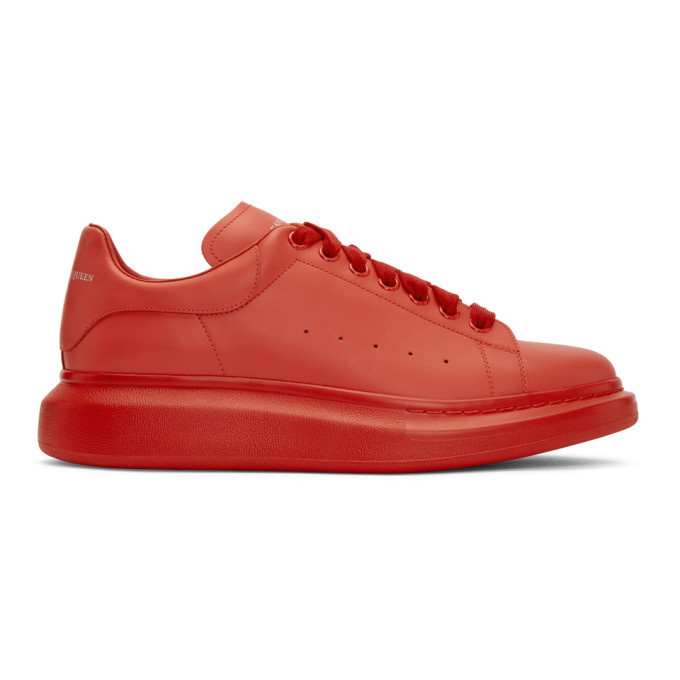 Photo: Alexander McQueen Red Oversized Sneakers