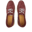 EasyMoc Men's Merrimack Boat Sneakers in Chanti Suede