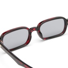 Le Specs Pilferer Sunglasses in Cherry Tort/Smoke Tint 
