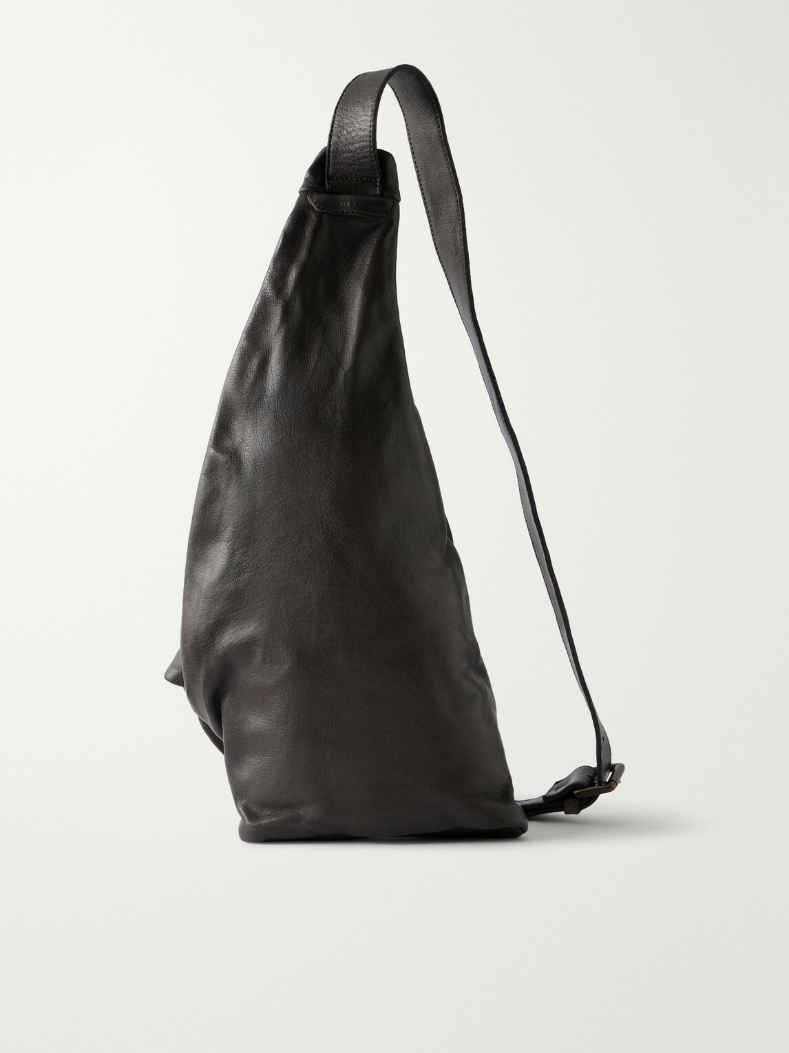 Officine Creative - Helmet/30 Textured-Leather Messenger Bag - Black