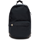 Visvim Navy Cordura and Leather 22L Backpack