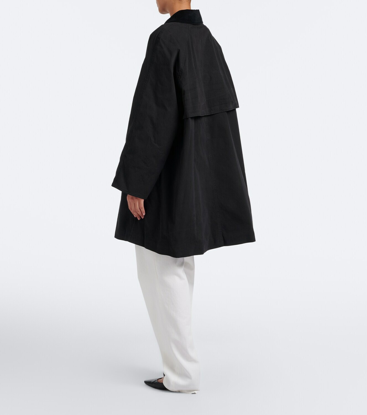 The Row Ina cotton gabardine coat