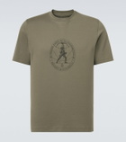Brunello Cucinelli Printed cotton jersey T-shirt