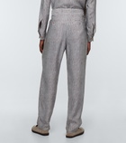 Giorgio Armani - Printed tapered pants