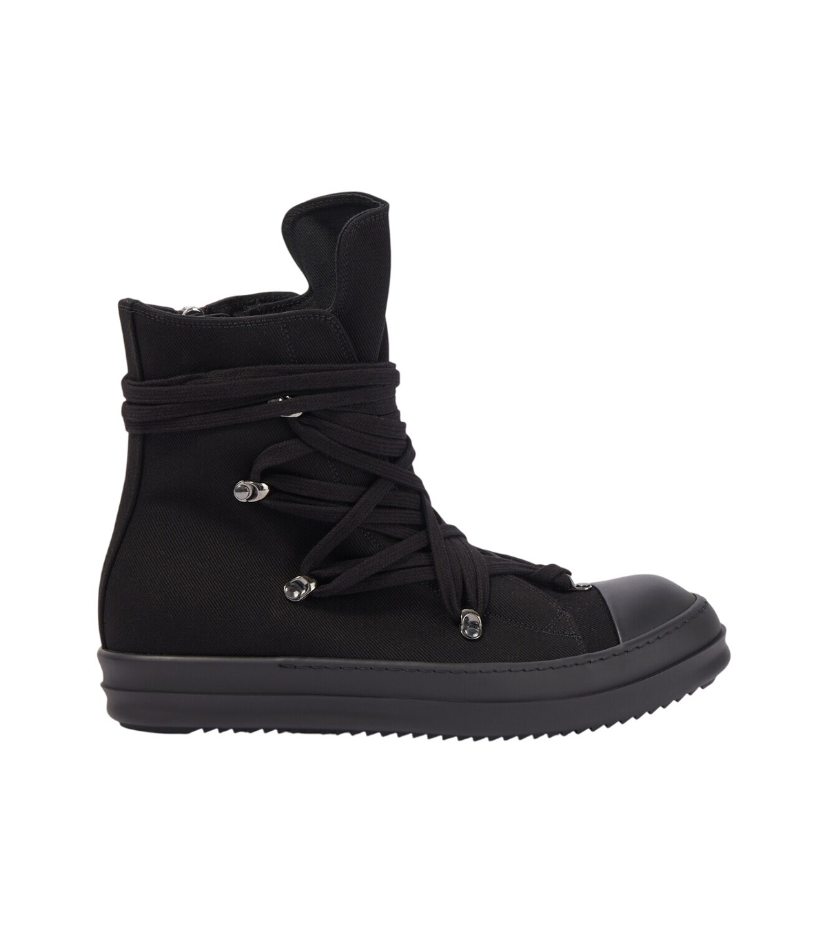 Rick Owens Gray Hollywood Mega Geobasket Sneakers Rick Owens