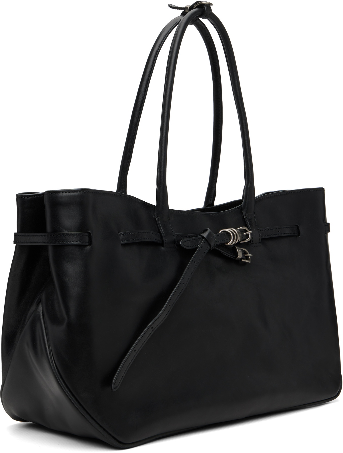 MARGESHERWOOD Black Grandma Used Large Tote