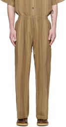 XENIA TELUNTS Brown Restful Trousers