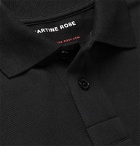 Martine Rose - Logo-Embroidered Cotton-Piqué Polo Shirt - Black