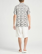 Needles Mens Shirt in Off white