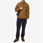 Fred Perry Authentic Men's Reverse Fleeceback Overshirt in Shaded Stone