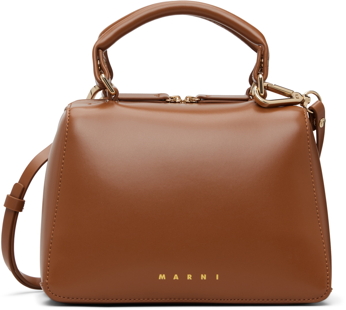 Marni Kids Brown School Bag