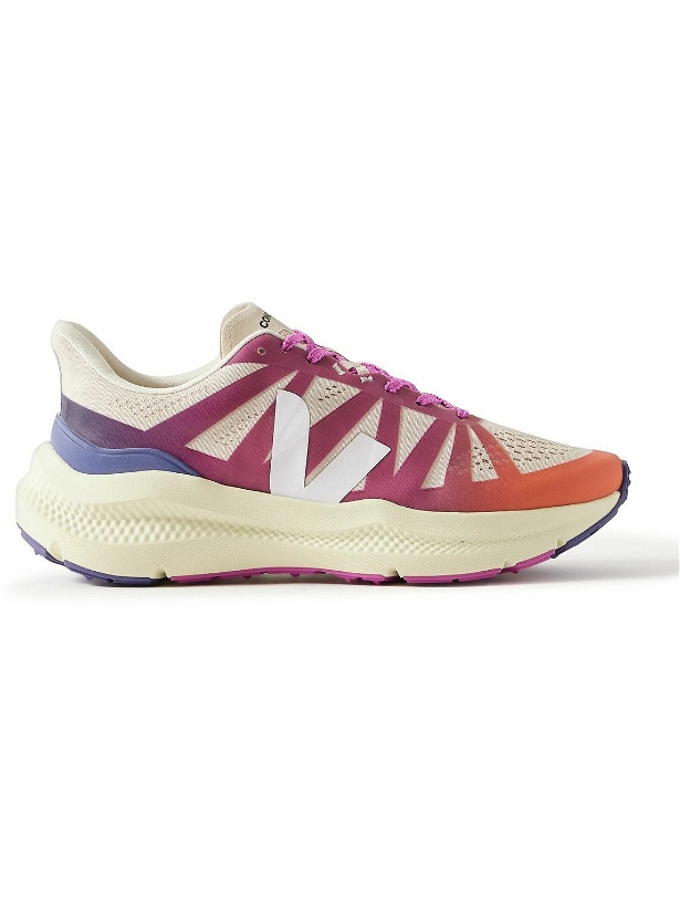 Photo: Veja - Condor 3 Ombré Rubber and Recycled-Mesh Sneakers - Purple