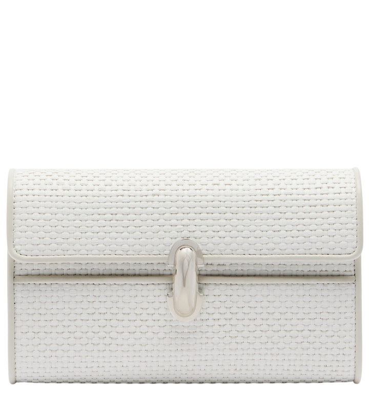 Photo: Savette Symmetry Mini raffia crossbody bag