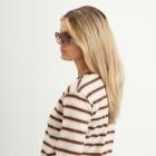 Oscar Deen Fraser Sunglasses in Mocha/Green Fade 